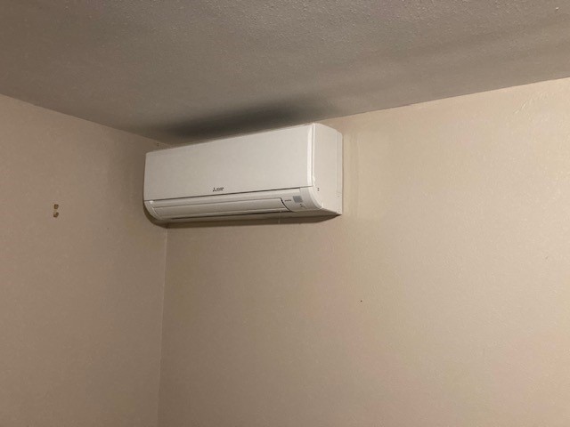 Installation of Mitsubishi ductless heat pump
