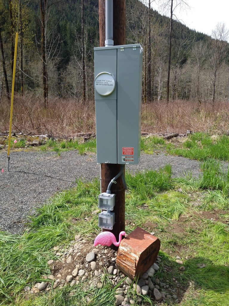 200amp Overhead Service Near Yelm